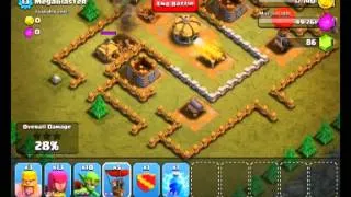 Clash of Clans Level 14 Mega degat