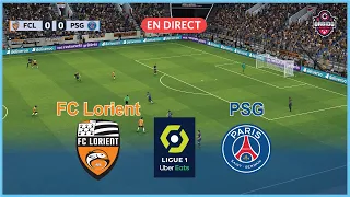 [LIVE] FC Lorient vs PSG / Ligue 1 23-24 / Full Match / video game Simulation