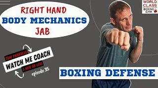Throwing a Jab & Right Hand Has The Same Body Mechanics As Slipping a Jab & Right Hand