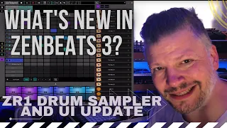 What's new in Roland Zenbeats 3 ? Drum machine sampler and UI update