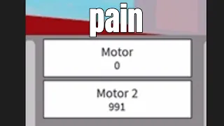 overengineered motorized crash physics on pain crazy be like