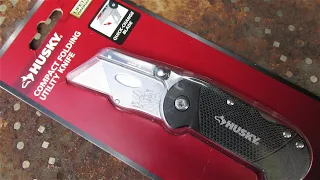 HUSKY LOCKBACK UTILITY KNIFE $5 BARGAIN