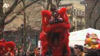 Raw Video: NYC Celebrates Chinese Lunar New Year