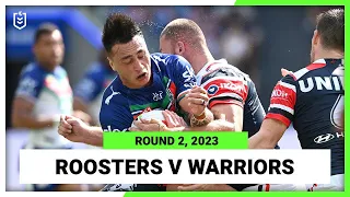 Sydney Roosters v New Zealand Warriors | NRL Round 2 | Full Match Replay