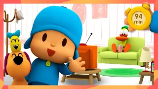 🥳 POCOYO AND NINA - Party In the Living Room [94 min] ANIMATED CARTOON for Children | FULL episodes