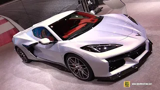 2023 Chevrolet Corvette Z06 Coupe LT6 5.5L V8 670hp - Exterior Interior Walkaround - 2021 SEMA