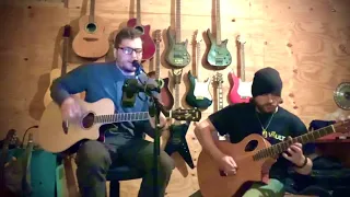 Hail to the King - Avenged Sevenfold acoustic cover by Jake and Rich