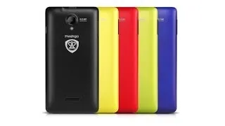 Prestigio Multiphone 5450 Duo - 2-ядерный смартфон с цветными панельками - видео обзор
