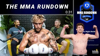 THE MMA RUNDOWN | Ben Askren gets KO'd by JAKE PAUL 🤦