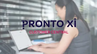 Pronto Xi Customer Central | Pronto Software ERP & analytics