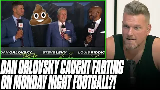 Internet Calls Out Dan Orlovsky For Farting Live During Monday Night Football?! | Pat McAfee Reacts