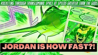 The Absurd Speed of Hal Jordan