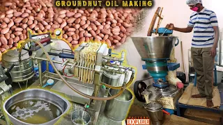 HOW? Groundnut Oil is made? | Cold Pressed Oil | Factory Explorer