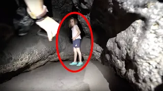 5 Creepy & Scary Videos Recorded Inside Caves...