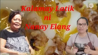 Kalamay Latik with sweetened jackfruit ala Nanay Elang Style