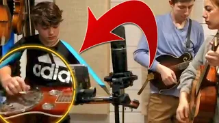 The 13 year old boy who surprised the internet playing Dobro Chimes, go, Gio!!! - Cotton Pickin Kids