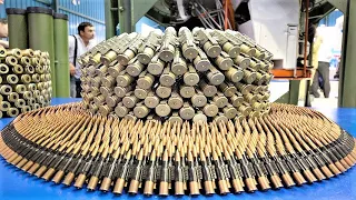 Amazing Modern Ammunition Manufacturing Process - Inside Bullets Factory