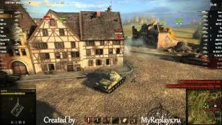 WOT: Siegfried Line - IS-3 - 10 frags -