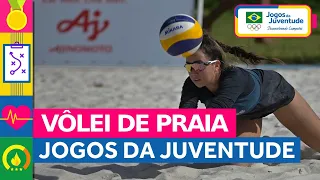 JOGOS DA JUVENTUDE 2023 - Vôlei de Praia - AO VIVO