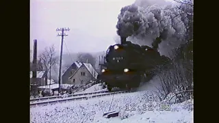 Winterdampf im Erzgebirge 1992