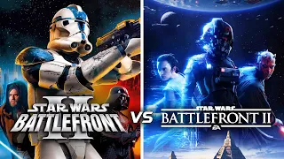 Star Wars: Battlefront 2 (2005) vs Star Wars: Battlefront 2 (2017)