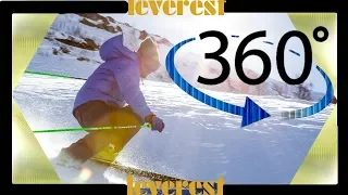 360° grad video - skiing Planai 2019