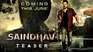 SAINDHAV Hindi Dubbed Official Teaser | Venkatesh, Nawazuddin Siddiqui, Arya | Coming Soon