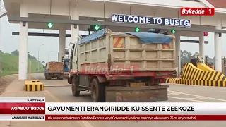 Agabuutikidde OKUSASUZA ABAKOZESA ENTEBBE EXPRESS WAY! GAV’T  YAAKAKUNGAANYA OBUWUMBI 75