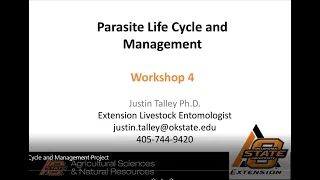 Meat Goat Parasite Life Cycle and Management