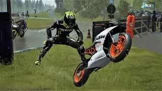 RIDE 3 CRASHES COMPILATION - RACING MOTOR #09