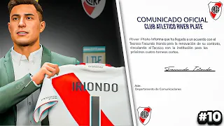 RENOVE CONTRATO CON RIVER, VAMOS POR OTRA TEMPORADA | cap. 10 modo carrera con River