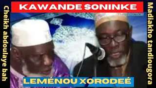 soninkara kawande : madiakho tandiougora et abdoulaye bah (LEMÉNOU xorodeé)