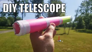 How to Make a Simple Refracting Telescope (Monocular) | STEM Activity