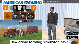 American farming simulator mobile first look gameplay new game farming simulator 2023