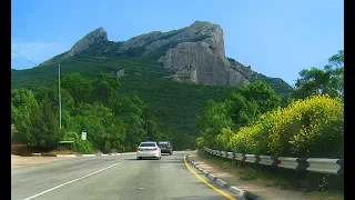 Балаклава - Ялта, очень красивая дорога.