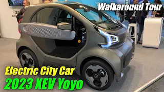 Electric City Car ! 2023 XEV Yoyo Olive Stone