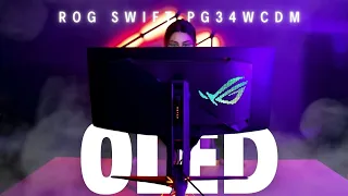 Let's Look at the ROG Swift OLED PG34WCDM Ultrawide Monitor