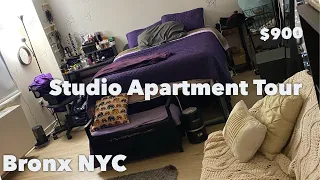 STUDIO APARTMENT TOUR IN THE BRONX NYC $900 A month
