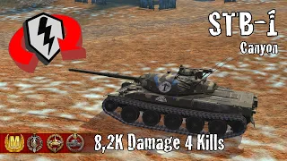 STB-1  |  8,2K Damage 4 Kills  |  WoT Blitz Replays