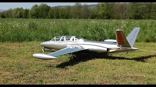 3ème vol du Fouga Magister RBCKits