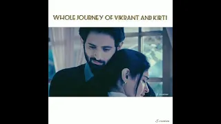 KEH DOON TUMHE |Vikrant and Kirti journey|entire love journey of the best thirller show #KDT