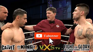 Manuel Fédi GARCIA vs Illan DURAN By #VXS #FIGHT_For_GLORY #Malgrat_Del_Mar #KO