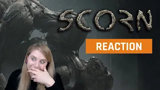 My reaction to the Scorn Trailer | GAMEDAME REACTS