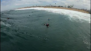 Raw POV // Bodyboarding WEDGE Dawn Patrol // First Day Of HURRICANE FRANK