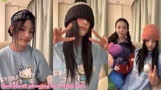 NewJeans phoning live 2024/02/14 (Engsub) Minji and Hanni