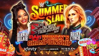 FULL MATCH - Bianca Belair Vs. Becky Lynch - Raw Women's Title Match: SummerSlam 2022