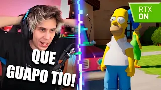 RUBIUS reacciona a LOS SIMPSON HIT & RUN en RTX