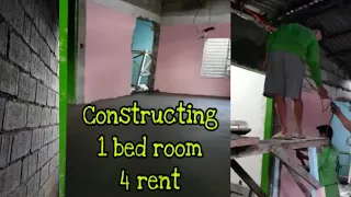 Build 1 bedroom for rent in the Philippines / build your own small apartment