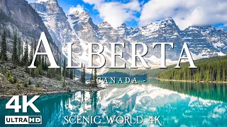 Alberta 4K UHD - Scenic Relaxation Film With Calming Music - Amazing Nature - 4K Video Ultra HD