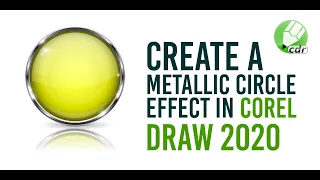 Create A Metallic Circle Effect in CorelDraw